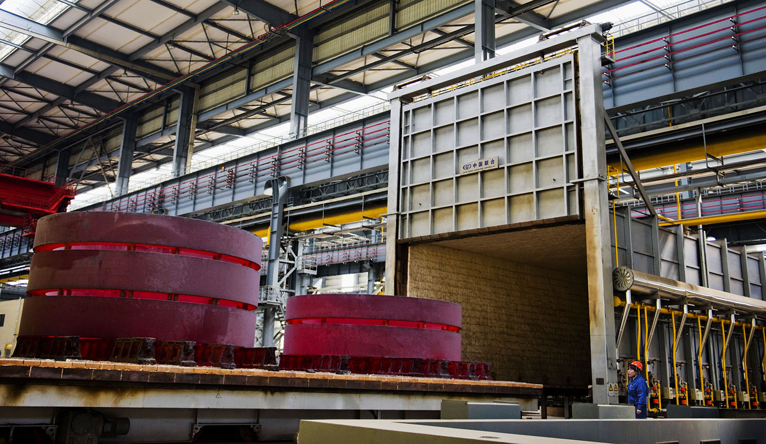 5×15.5m台车式热处理炉