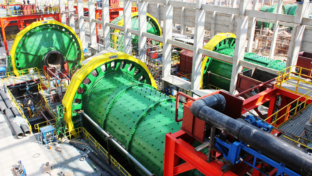 老挝KSO金矿项目磨机