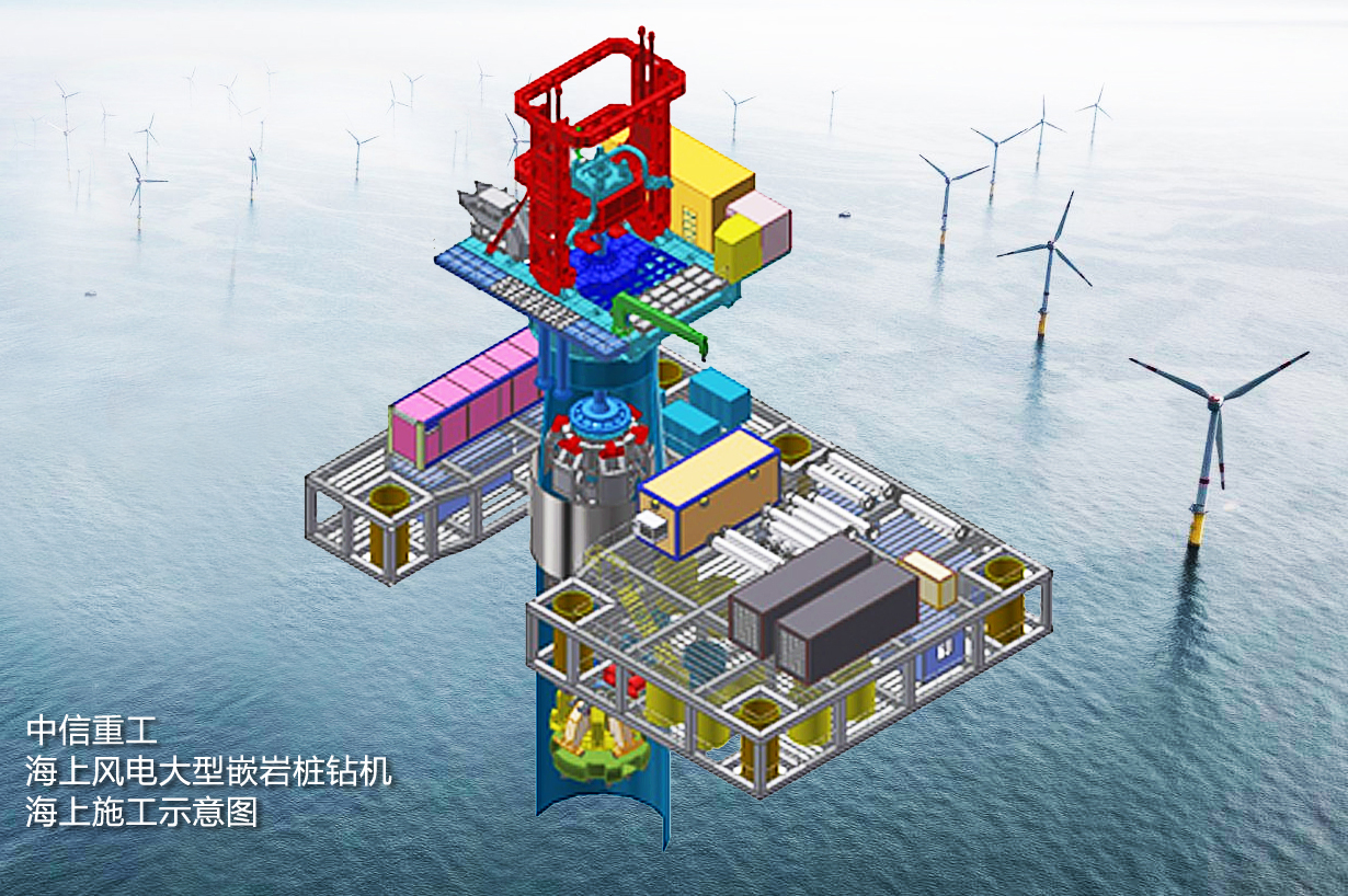 风电嵌岩钻机