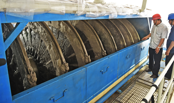 电厂脱硫石膏脱水盘式过滤机