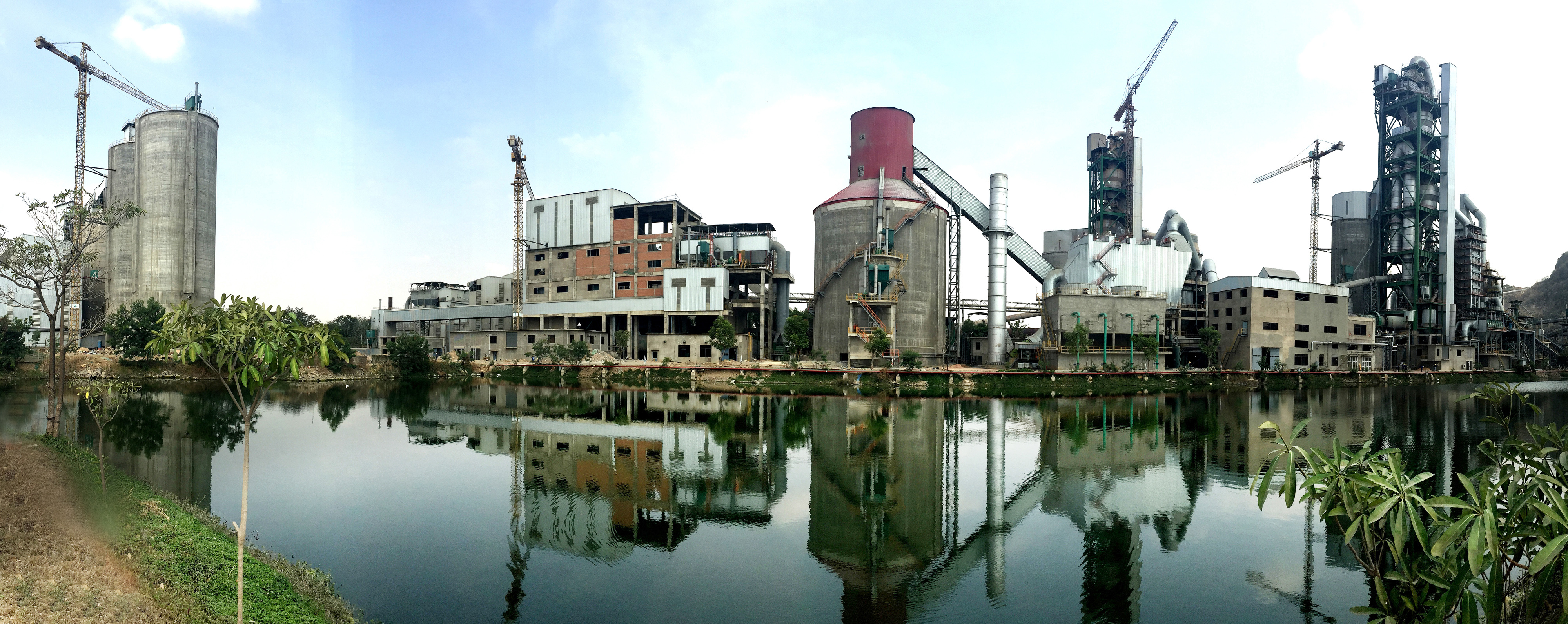 柬埔寨KCC2日产2500吨水泥熟料生产线